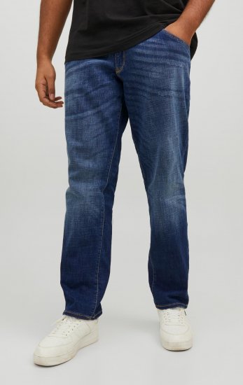Jack & Jones GLENN FOX GE 348 Jeans Blue Denim - Jeans & byxor - Stora Jeans och Stora Byxor