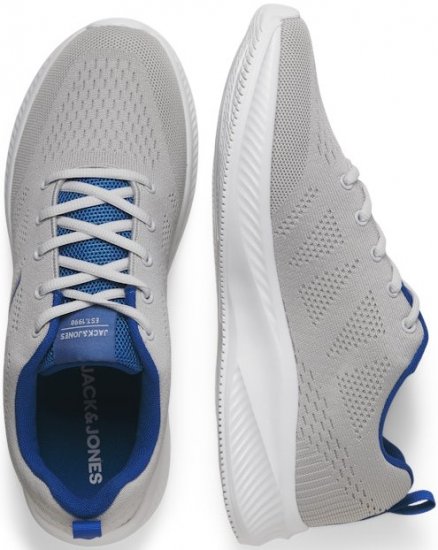 Jack & Jones Croxley Sneakers Grey/Monaco Blue - Herrskor 40-52 - 