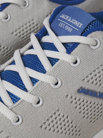 Jack & Jones Croxley Sneakers Grey/Monaco Blue - Herrskor 40-52 - 