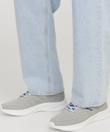 Jack & Jones Croxley Sneakers Grey/Monaco Blue - Herrskor 40-52 - 