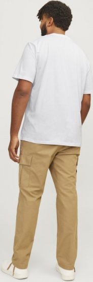 Jack & Jones ESTERBRO T-Shirt Bright White - T-shirts - Stora T-shirts - 2XL-14XL