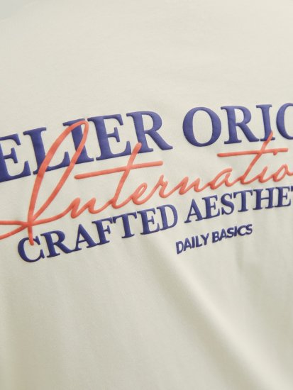 Jack & Jones Lington Crew Neck T-Shirt White - T-shirts - Stora T-shirts - 2XL-14XL