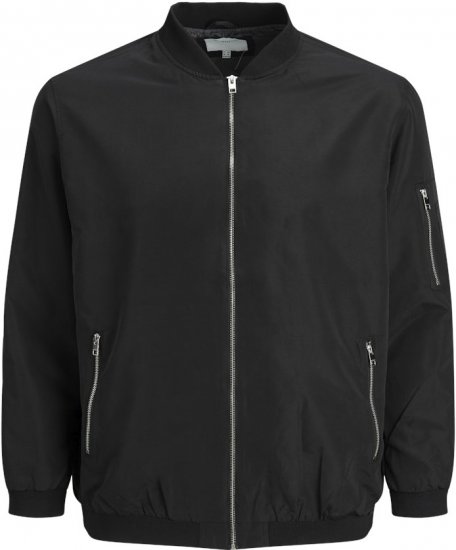Jack & Jones RUSH Bomber Jacket Black - Jackor - Stora jackor - 2XL-12XL