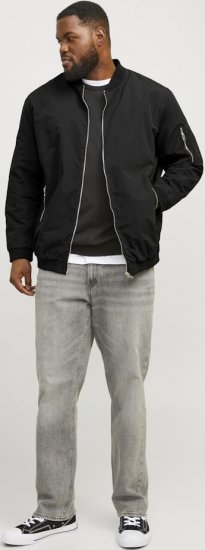 Jack & Jones RUSH Bomber Jacket Black - Jackor - Stora jackor - 2XL-12XL