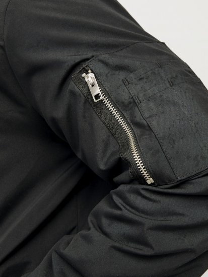 Jack & Jones RUSH Bomber Jacket Black - Jackor - Stora jackor - 2XL-12XL