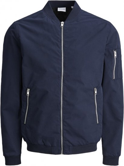 Jack & Jones RUSH Bomber Jacket Navy Blazer - Jackor - Stora jackor - 2XL-12XL