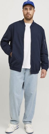 Jack & Jones RUSH Bomber Jacket Navy Blazer - Jackor - Stora jackor - 2XL-12XL