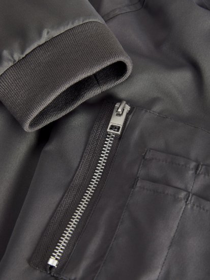 Jack & Jones RUSH Bomber Jacket Grey - Jackor - Stora jackor - 2XL-12XL