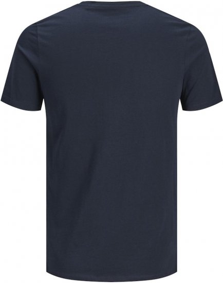 Jack & Jones CORP Logo T-Shirt Navy Blazer - T-shirts - Stora T-shirts - 2XL-14XL