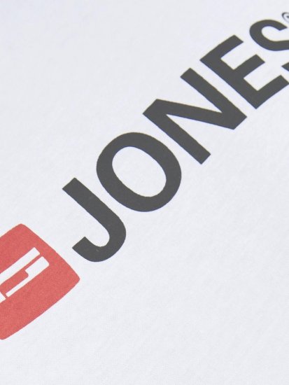Jack & Jones JJECORP LOGO T-Shirt White - T-shirts - Stora T-shirts - 2XL-14XL