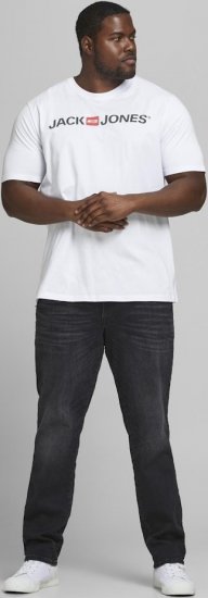 Jack & Jones JJECORP LOGO T-Shirt White - T-shirts - Stora T-shirts - 2XL-14XL