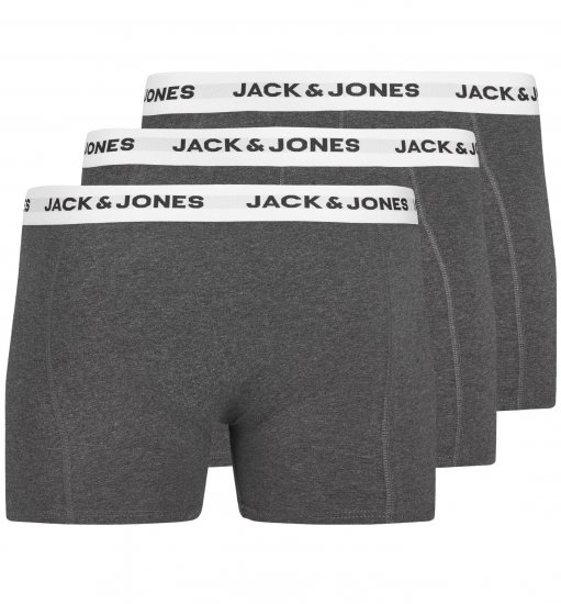 Jack & Jones JACBASIC Boxers 3-pack Grey - Underkläder & badkläder - Stora underkläder för män