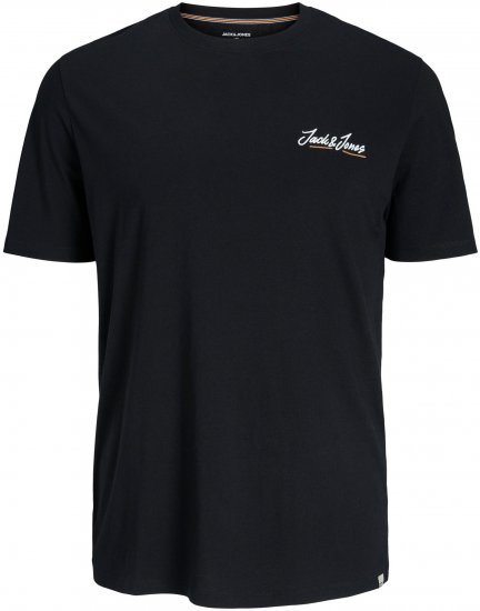 Jack & Jones JORPAUL TONS TEE Black - T-shirts - Stora T-shirts - 2XL-14XL