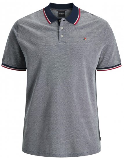 Jack & Jones JPRWINBLU Poloshirt Mood Indigo - Pikétröjor - Stora pikétröjor - 2XL-8XL