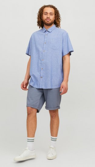 Jack & Jones JORABEL Casual Shirt Ensign Blue - Skjortor - Stora skjortor - 2XL-8XL
