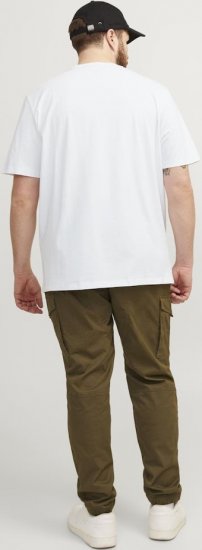 Jack & Jones PAULOS T-Shirt White - T-shirts - Stora T-shirts - 2XL-14XL
