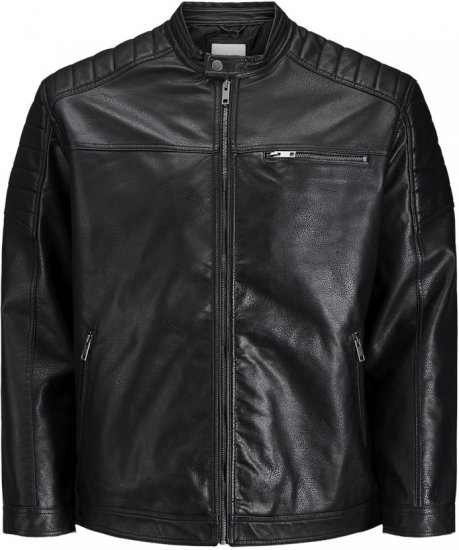 Jack & Jones ROCKY Jacket Black - Jackor - Stora jackor - 2XL-12XL