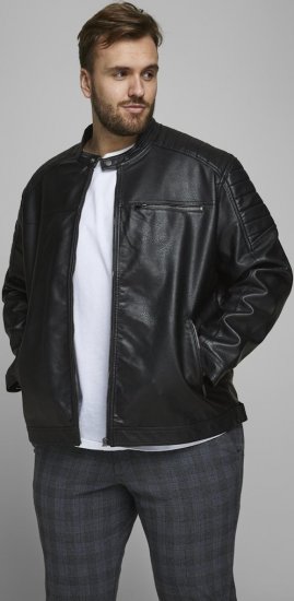 Jack & Jones ROCKY Jacket Black - Jackor - Stora jackor - 2XL-12XL