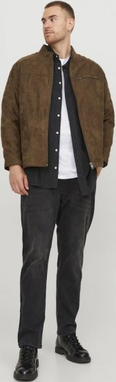 Jack & Jones ROCKY Jacket Brown - Jackor - Stora jackor - 2XL-12XL