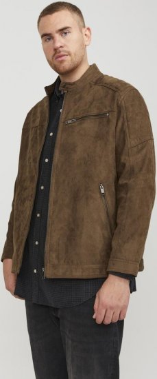 Jack & Jones ROCKY Jacket Brown - Jackor - Stora jackor - 2XL-12XL