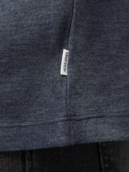 Jack & Jones ORGANIC T-Shirt Navy Blazer/Melange - T-shirts - Stora T-shirts - 2XL-14XL