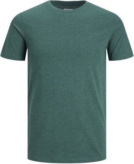 Jack & Jones ORGANIC T-Shirt Green/Melange - T-shirts - Stora T-shirts - 2XL-14XL