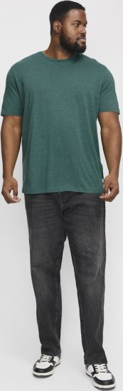 Jack & Jones ORGANIC T-Shirt Green/Melange - T-shirts - Stora T-shirts - 2XL-14XL
