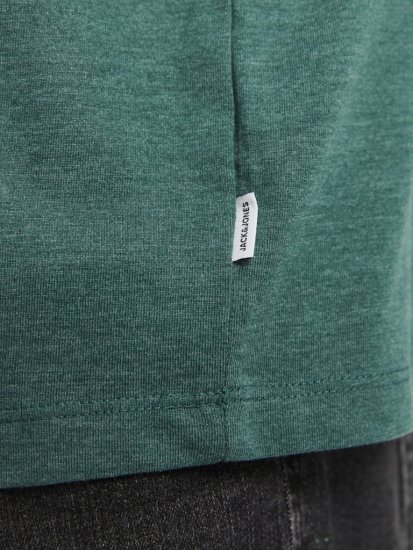 Jack & Jones ORGANIC T-Shirt Green/Melange - T-shirts - Stora T-shirts - 2XL-14XL