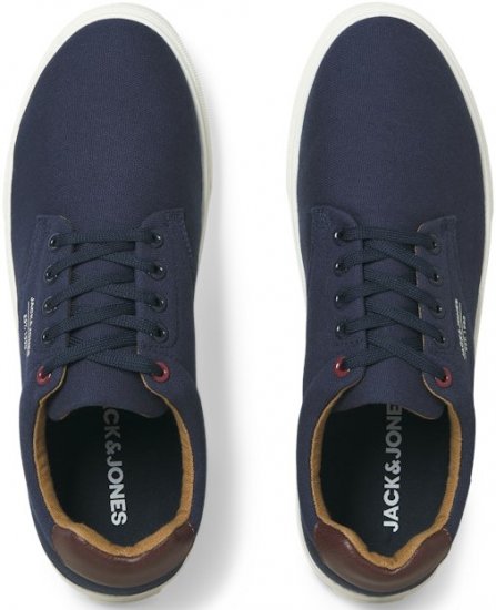 Jack & Jone Mission Canvas Sneakers Navy Blazer - Herrskor 40-52 - 