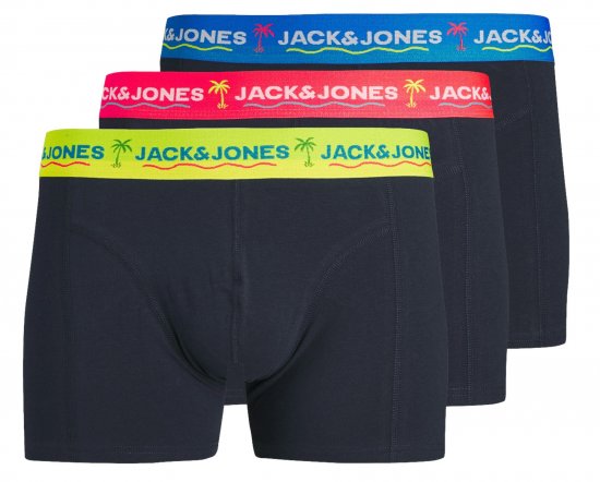 Jack & Jones JACTHOMAS Trunks 3-Pack Navy Blazer - Underkläder & badkläder - Stora underkläder för män