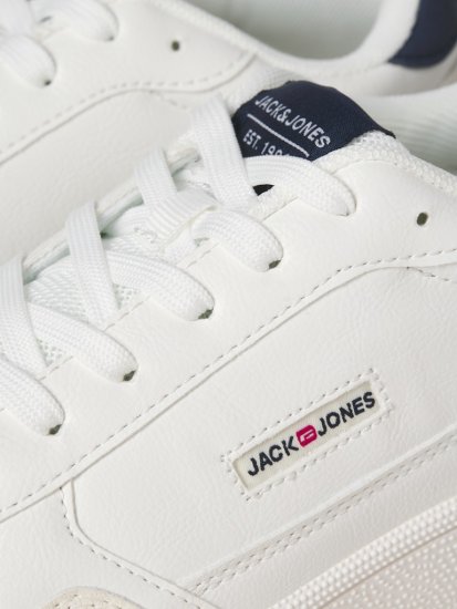 Jack & Jones Bounce Sneakers White/Navy BLAZE - Herrskor 40-52 - 