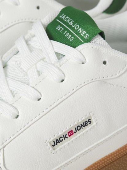 Jack & Jones Bounce Sneakers White/Verdant Green - Herrskor 40-52 - 