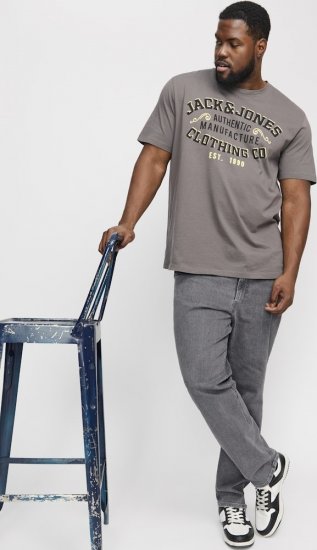 Jack & Jones GLENN ORIGINAL SQ 703 Grey Denim - Jeans & byxor - Stora Jeans och Stora Byxor