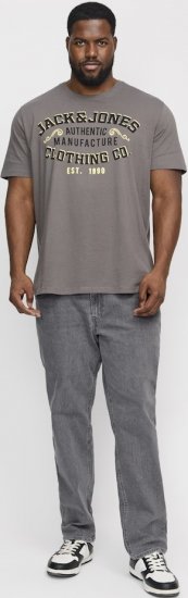 Jack & Jones GLENN ORIGINAL SQ 703 Grey Denim - Jeans & byxor - Stora Jeans och Stora Byxor