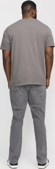 Jack & Jones GLENN ORIGINAL SQ 703 Grey Denim - Jeans & byxor - Stora Jeans och Stora Byxor