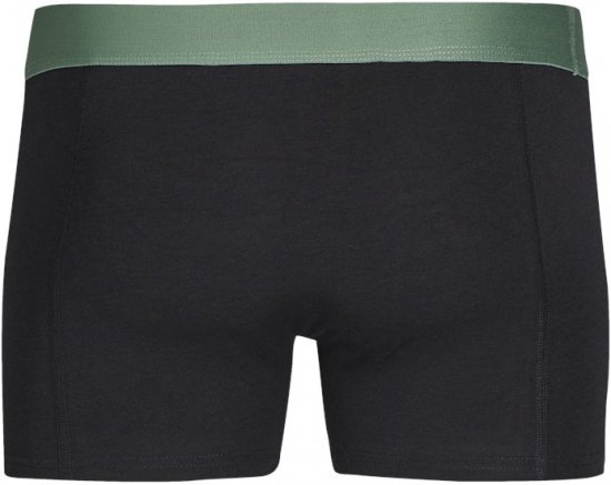 Jack & Jones Nick Bamboo Trunks 3-Pack Green/Black - Underkläder & badkläder - Stora underkläder för män
