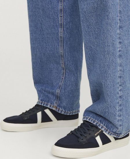 Jack & Jones Morden Canvas Special Sneakers Navy Blazer/MarshM - Herrskor 40-52 - 