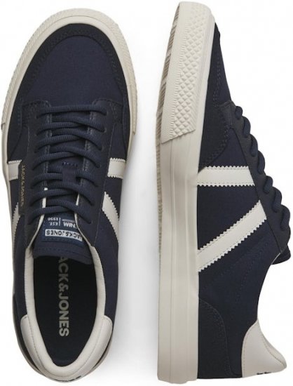 Jack & Jones Morden Canvas Special Sneakers Navy Blazer/MarshM - Herrskor 40-52 - 