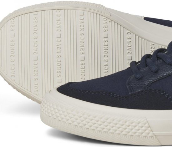 Jack & Jones Morden Canvas Special Sneakers Navy Blazer/MarshM - Herrskor 40-52 - 