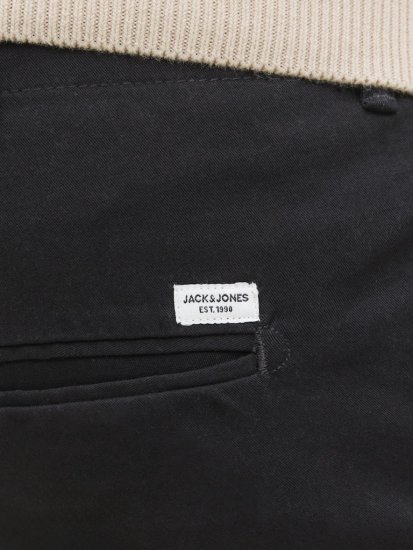 Jack & Jones Dave Chino Shorts Black - Shorts - Stora shorts W40-W60