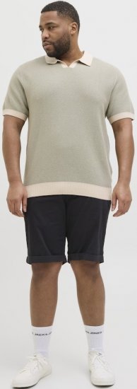 Jack & Jones Dave Chino Shorts Black - Shorts - Stora shorts W40-W60