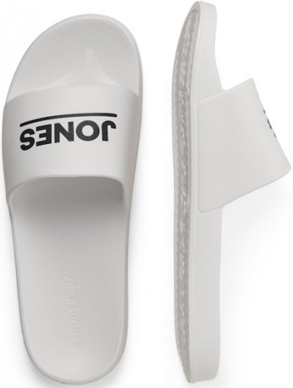 Jack & Jones Wollie Slippers White - Herrskor 40-52 - 