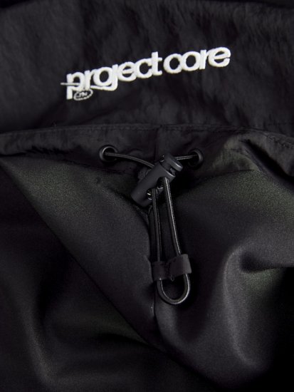 Jack & Jones Union Track Jacket Black - Tröjor & hoodies - Stora hoodies & tröjor - 2XL-14XL