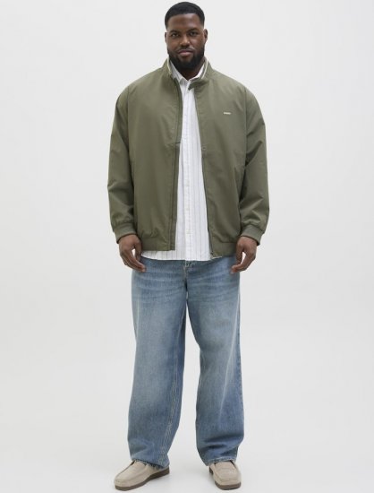 Jack & Jones Brad Bomber Jacket Tea Leaf - Jackor - Stora jackor - 2XL-12XL
