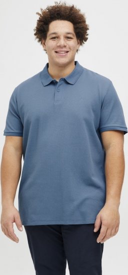 Jack & Jones AUSTIN CLASSIC Polo Blue - Pikétröjor - Stora pikétröjor - 2XL-8XL