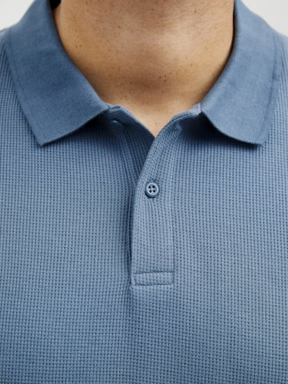 Jack & Jones AUSTIN CLASSIC Polo Blue - Pikétröjor - Stora pikétröjor - 2XL-8XL