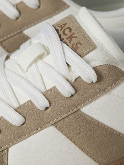Jack & Jones Valencia Sneakers White/Travertine - Herrskor 40-52 - 