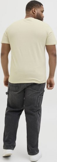 Jack & Jones Anatomy Skull Crew Neck T-Shirt Antique White - T-shirts - Stora T-shirts - 2XL-14XL