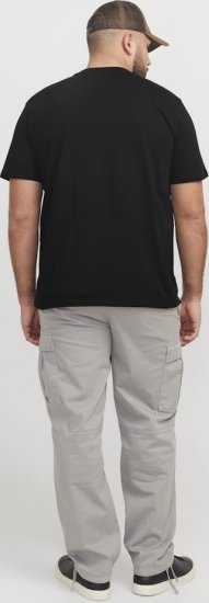 Jack & Jones Tarmac Camo Crew Neck T-Shirt Black - T-shirts - Stora T-shirts - 2XL-14XL