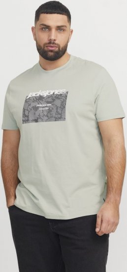 Jack & Jones Tarmac Camo Crew Neck T-Shirt Green - T-shirts - Stora T-shirts - 2XL-14XL